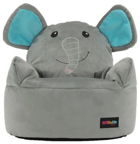 Puf pentru copii Slon Baby, 55 x 50 cm