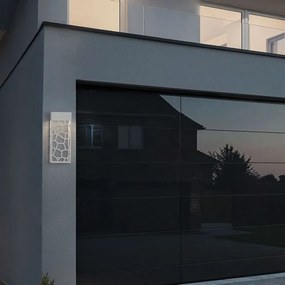 Aplica LED pentru exterior design arhitectural RAGNO alb