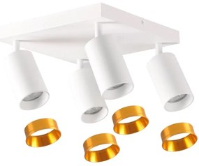 Spot MARIBEL 4xGU10/10W/230V alb