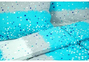 Stanex Lenjerie de pat creponată San Francisco, 140 x 220 cm, 70 x 90 cm