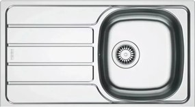 Chiuveta bucatarie inox Franke Spark 78x43.5 cm cu 1 cuva cu picurator stanga finisaj lucios