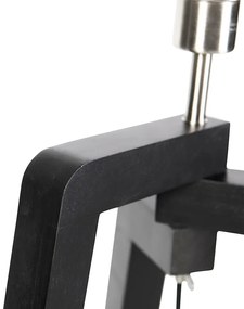 Lampă de podea neagră fără abajur - Puros