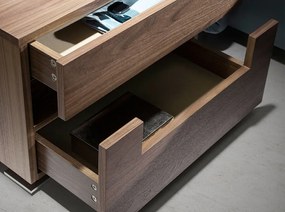 Masuta/ Noptiera eleganta design modern cu iluminat LED AC 7065-MB1709NS