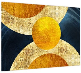 Tablou - Cercuri (70x50 cm)