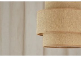 Lustră aplicată Brilagi SPACE YUTE 1xE27/15W/230V d. 25 cm bej/alb