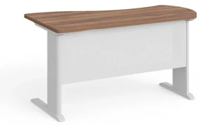 Birou de colt Manager 140 x 80 cm, dreapta, nuca warmia