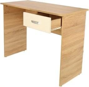 Birou PC Aisa, stejar, 100x48x76 cm