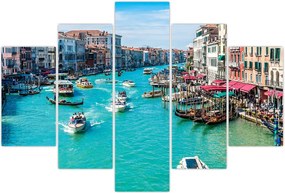 Tablou - Canalul Grande, Veneția, Italia (150x105 cm)