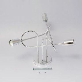 Lustră aplicată OXFORD 3xE27/15W/230V crom lucios
