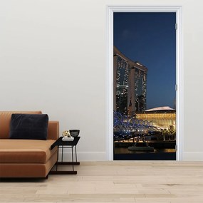 Fototapet pentru ușă - Metropolă (95x205cm)