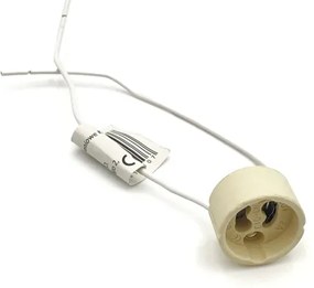 Set 3x spot încastrat TOBBY 1x GU10/20W/230V, Ø 11,5 cm, stejar/negru