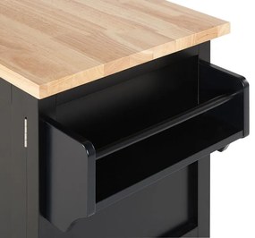 Măsuță servire Melza (negru). 1081333