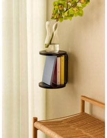 Raft negru etajat 25,5 cm Oto – Hübsch