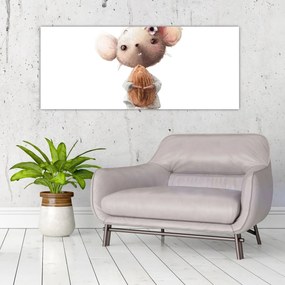 Tablou - Animăluț în acuarelă N⁰2 (120x50 cm)