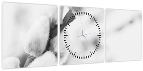 Tablou - Începutul primăverii (cu ceas) (90x30 cm)