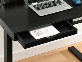 Masă PC Osto 100 (lemn negru + negru). 1109817
