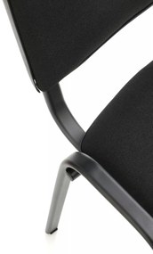 Scaun ISO negru EF019