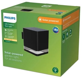 Philips VIRONA LED 1,8W 3,7V 2700K IP44 lampă solară de perete