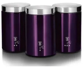 Set 3 recipiente Purple Eclipse Berlinger Haus BH 6827