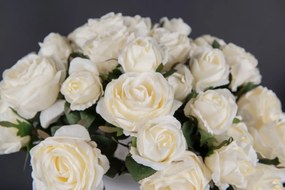 Aranjament floral mediu design LUX ANN ROSES