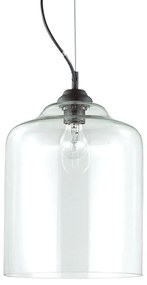 Lustra diametru 24cm, din sticla suflata manual, BISTRO SP1 SQUARE 112305