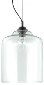 Lustra diametru 24cm, din sticla suflata manual, BISTRO SP1 SQUARE 112305