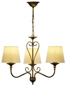 Lustră pe lanț SOFIA 3xE27/60W/230V Jupiter 1750