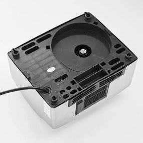 Uscător de Mâini cu Senzor, 1500W, Aer Cald/Rece, Inox Mat