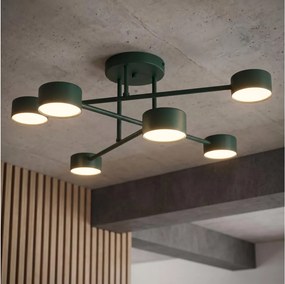 Lustră aplicată HALO 6xGX53/10W/230V verde