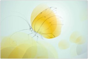 Tablou - Fluturele galben (90x60 cm)