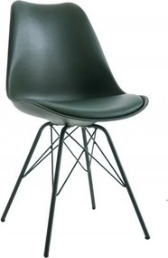 Set 4 scaune moderne Scandinavia verde inchis