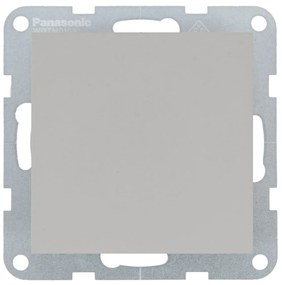 Intrerupator simplu 10A, IP20, Sandstone, Panasonic Karre Plus 55 Soft Touch