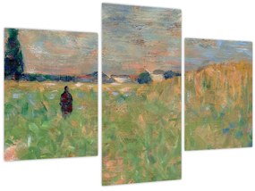 Tablou - Georges Seurat, A Summer Landscape, reproducere (90x60 cm)