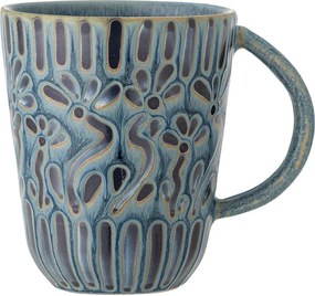 Cană albastră din gresie ceramică 150 ml Samsin – Bloomingville