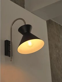 Osram - Aplica de perete DECOR WAIST 1xE27/40W/230V neagră