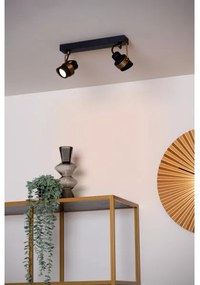 Spot Lucide 34944/02/30 TUNDRAN 2xGU10/5W/230V negru