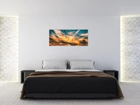 Tablou cu nori (120x50 cm)