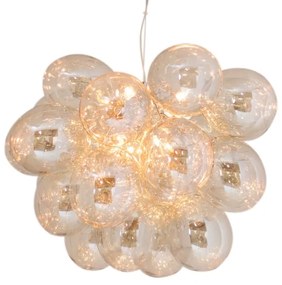 Lustră pe cablu ByRydens 4200650-5503 GROSS GRANDE 8xG9/4W/230V fumuriu/maro