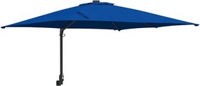 vidaXL Parasol de Grădină Albastru azur 248,5 x 247,5 x 160 cm