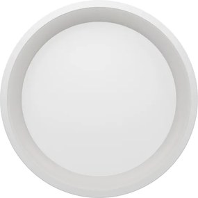 Eglo 901912 - Plafonieră LORETELLO-Z LED RGBW, reglabilă, 19,6W, 230V, Ø35 cm, alb
