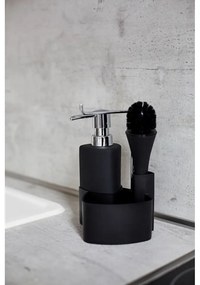 Dozator pentru săpun lichid Wenko Festival, negru