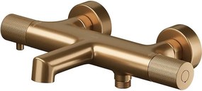 Baterie cada termostatata, bronz periat, Cersanit Zen Bronz periat