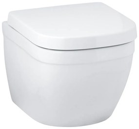Vas WC Grohe Euro Ceramic , suspendat, evacuare orizontala, rimless, alb -39206000