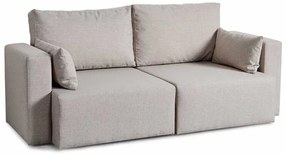 Canapea fara spatar cu 2 Locuri - Royal Double Sofa, compatibila cu patul rabatabil Royal Queen bed(150X200) (Culoare tapiterie stofa canapea: ketor