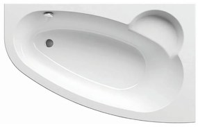 Ravak C451000000 - Cadă de colț ASYMMETRIC 150x100 cm, acrilic, albă