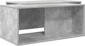 vidaXL Set de măsuțe de cafea 2 pcs Gri din beton Lemn compozit