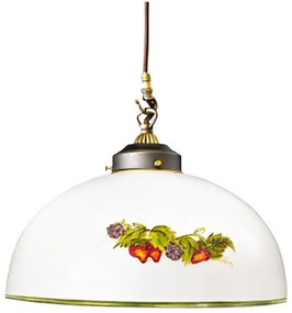 Lustră pe cablu Kolarz 731.30.121 NONNA 1xE27/75W/230V d. 20 cm struguri/căpșuni