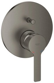 Grohe Lineare Baterie cada dus monocomanda incastrata, 2 iesiri, antracit mat (brushed hard graphite)
