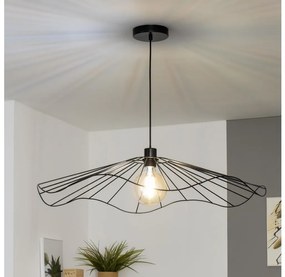 Brilagi - Lustră LED suspendată pe cablu CERIA WIRE 1xE27/40W/230V Ø 80 cm neagră