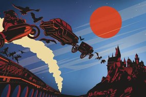 Poster de artă Harry Potter - Transport to Hogwarts, (40 x 26.7 cm)